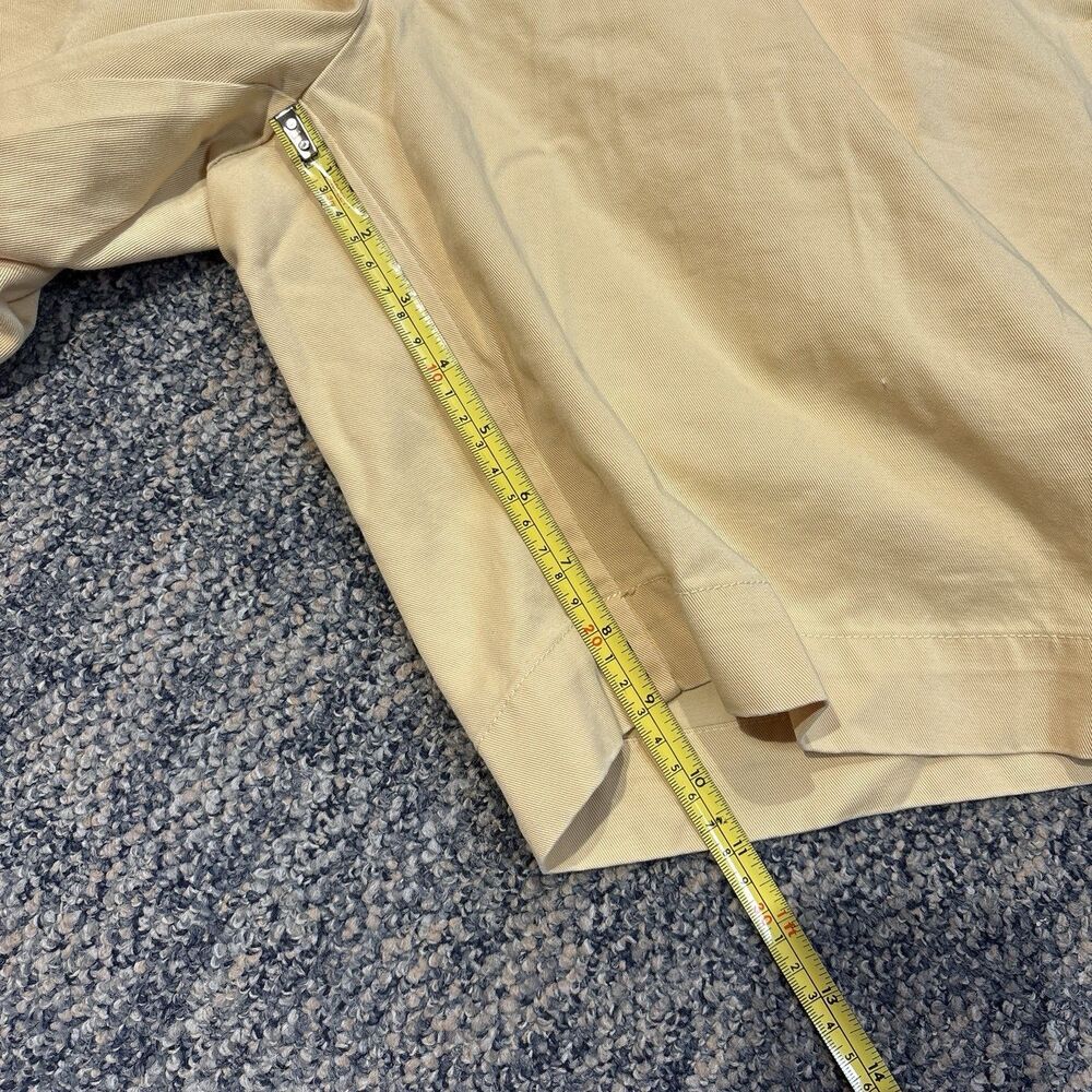 Lot Of 2 Polo Ralph Lauren Cotton Men’s Shorts 9” Size 36 Chino Yellow And Beige - Picture 6 of 14